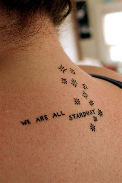 Stardust Tattoo Ideas