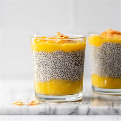 Mango Chia Pudding Running On Real Food