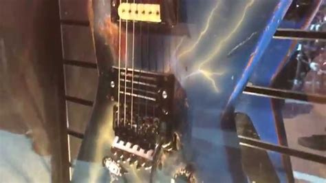 Dimebag Darrell S Original The Dean From Hell Guitar At Namm Youtube