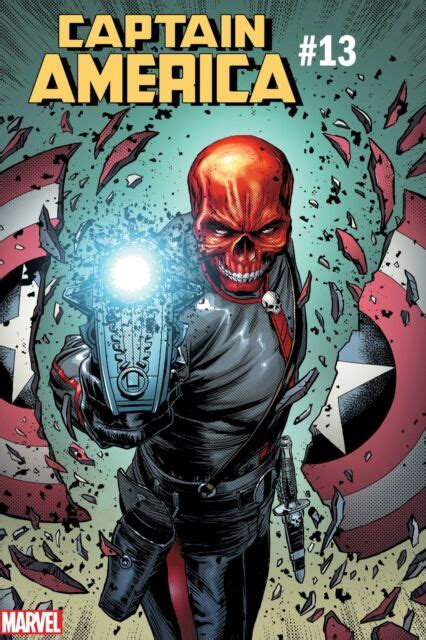 Red Skull Vs Captain America Comic Poster 24x36 Inches Ebay