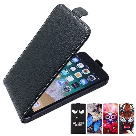 Soncase Funda Con Tapa Trasera Para M Vil Carcasa De Cuero Pu Con