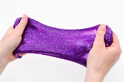 How To Make Purple Slime Easy And Shimmery Diy Slime Recipe
