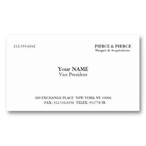 American Psycho Business Card Template