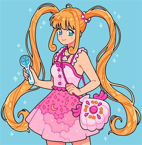 Emily Boba On Instagram Fanart Of Luchia From Mermaid Melody