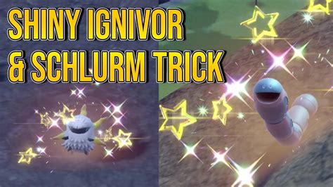 SHINY IGNIVOR SCHLURM TRICK Pokémon Karmesin und Purpur YouTube