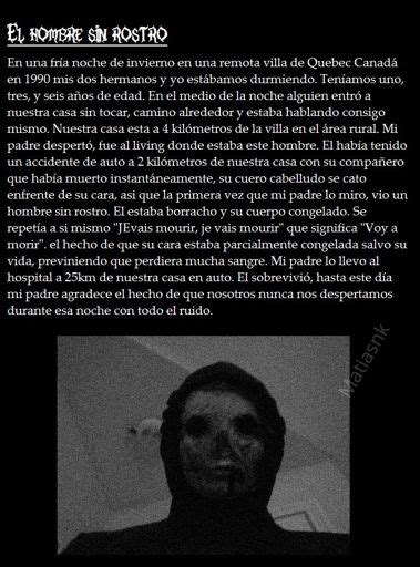 El Hombre Sin Rostro Terror Amino