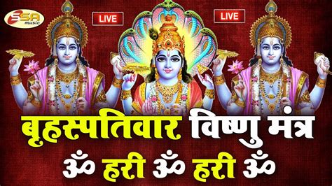 Live आज के दिन यह विष्णु विष्णु धुनि जरूर सुने ॐ हरी ॐ हरी ॐ Hari