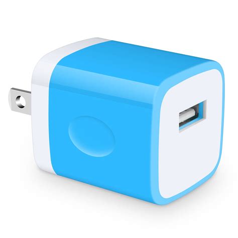 Charger Block Usb Wall Charger Adapter Ailkin Usb Fast Charging Cube Station Plug Charger Blocks