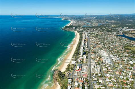 Aerial Photo Of Burleigh Heads Qld Aerial Photography