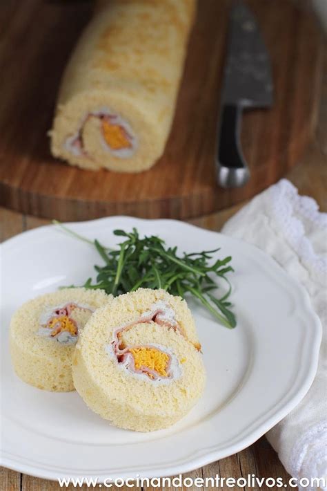 Brazo De Gitano Relleno De Queso Cabrales Jam N Y Huevo Hilado Receta