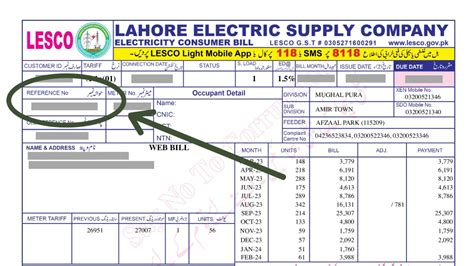 Lesco Bill Check Online Lesco Bill