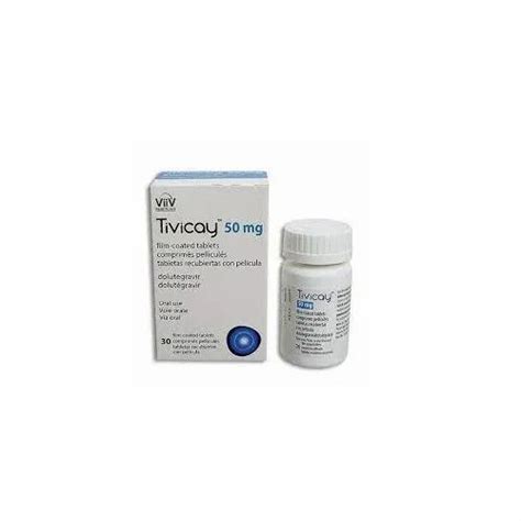 Dolutegrevir Tivicay Mg Tablets Tablets Bottle Treatment Hiv