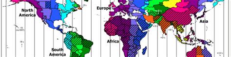 time zones wikitravel