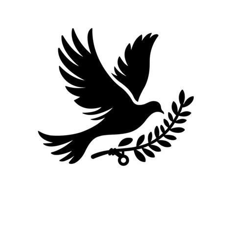 Premium Vector | Dove of Freedom amp Peace