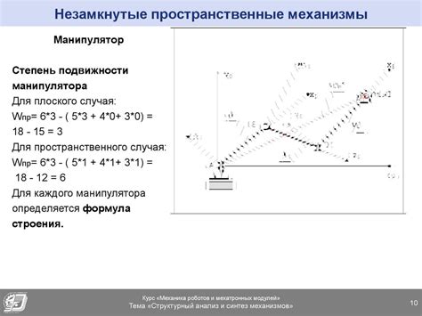 Структурный анализ и синтез механизмов - презентация онлайн