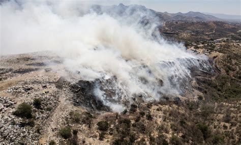 Declaran Emergencia En Guanajuato Capital Por Incendio De Basurero