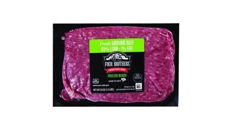 Four Brothers Hereford Lean Ground Beef 1 5 Lb Delivery Near Me