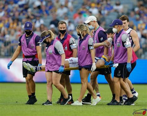 West Coast Vs Fremantle Round 3 2022 Optus Stadium Afana