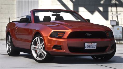 Mustang 2010 Convertible - gtacarmods.com