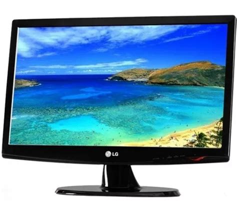 Monitor Lcd Hp Lg Polegadas W C C Cabos Funcionando