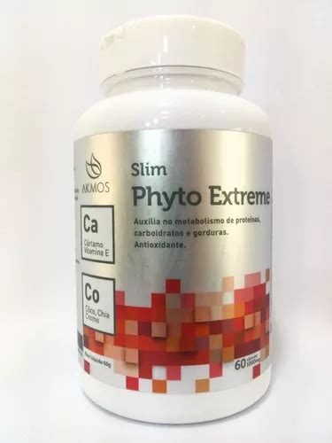 Suplemento En C Psulas Akmos Slim Phyto Extreme Slim Antioxidante Y