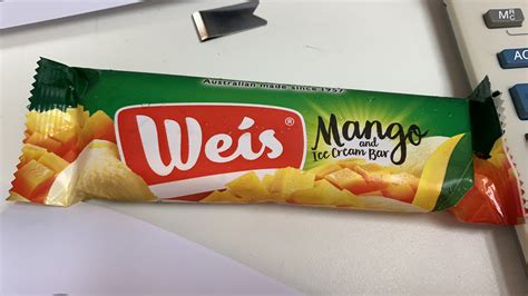 Weis Mango And Ice Cream Bar By Weis Review Sweets And Chocolates