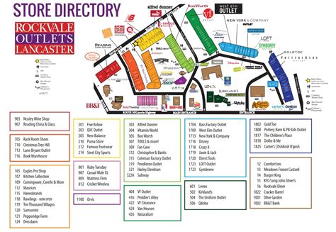 The Shops at Rockvale (40 stores) - outlet shopping in Lancaster ...