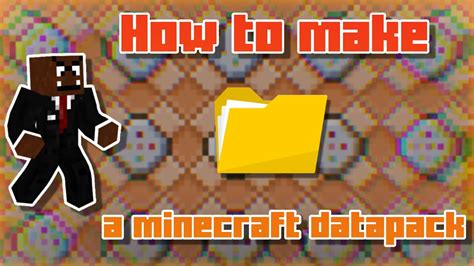 How To Make A Minecraft Datapack Youtube