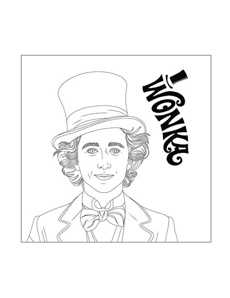 Willy Wonka Coloring Pages Printable Coloring Pages