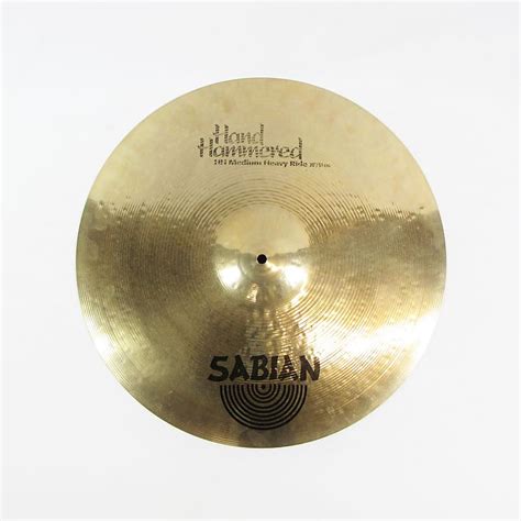 Sabian 20 Hand Hammered Medium Heavy Ride Cymbal Reverb