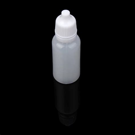 BESTPICK 25 50 100PCS 15ml Empty Plastic Squeezable Dropper Bottles