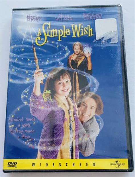 A Simple Wish Dvd 1997 For Sale Online Ebay