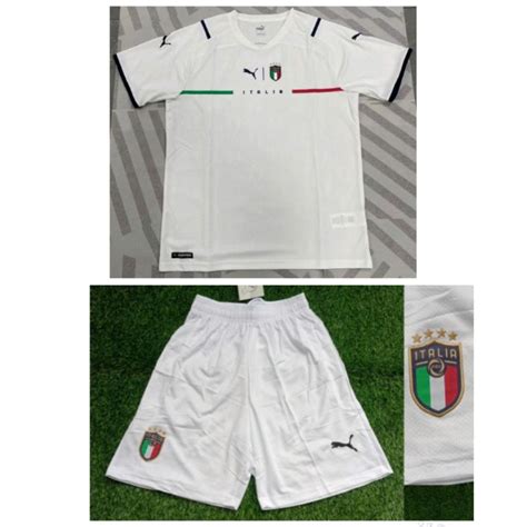 Jual Stelan Setelan Jersey Kaos Baju Bola Timnas Italy Itali Italia