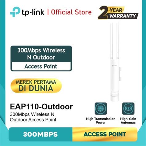 Jual Tp Link Eap110 Outdoor 300mbps Wireless N Outdoor Access Point