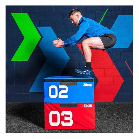 Buy Marshal FitnessÂ Plyometric Stackable Jump Box - Home Exercise ...