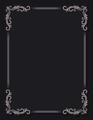 Black Frame Border Vector Art, Icons, and Graphics for Free Download