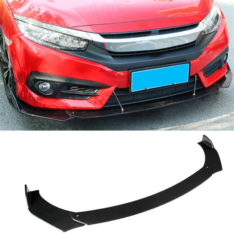 Lip Spoiler Frontal De Piezas Ajustable Universal Visualcar Cl