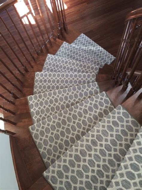 Geometric Carpet Runner For Stairs And Hallways In Toronto Vaughan