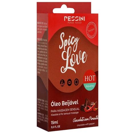 Spicy Love Hot Gel Comestível ml Pessini Gall