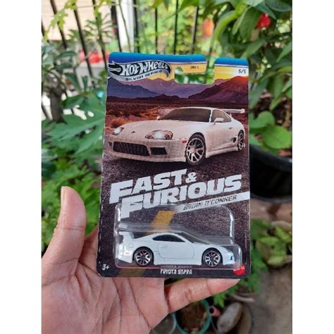 豐田 HOT WHEELS Putih 風火輪 Toyota Supra White Fast n Furios Bri 蝦皮購物