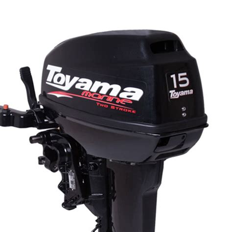 Motor de Popa à Gasolina TM15TS 2T 15HP 246CC para Barco TOYAMA 750 003