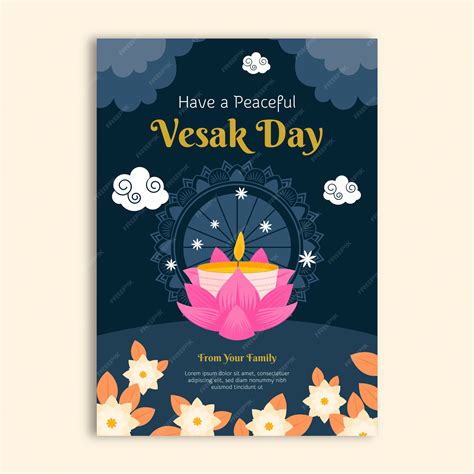 Vesak Card Templates