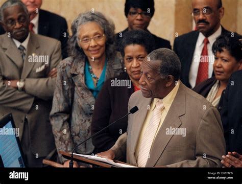 Myrlie Evers Williams Wife Of Murdered Civil Rights Leader Medgar Evers Second From Righr