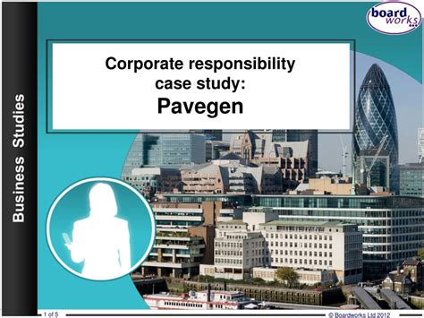 Ppt Corporate Responsibility Case Study Pavegen Powerpoint