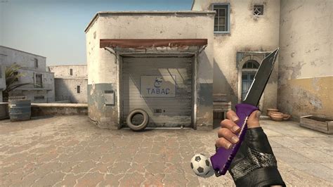 CS GO URSUS KNIFE ULTRAVIOLET WELL WORN SKIN SHOWCASE YouTube