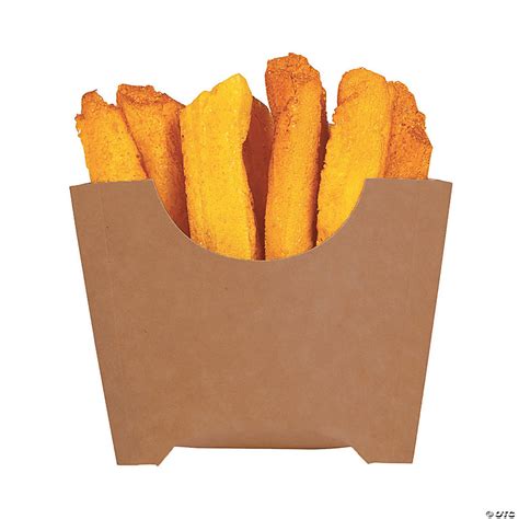 Kraft Paper French Fries Boxes Pc Oriental Trading