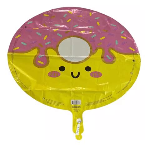 Globo Dona Kawai Felicidades Met 24 Fiesta Decoracion Pastel MercadoLibre