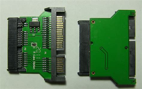 Адаптер-Конвертер 7+9 Micro SATA SSD HDD to 7+15 SATA (без корпуса)