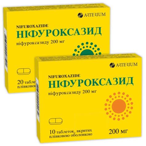Ніфуроксазид таблетки: інструкція, ціни, аналоги, як приймати — все про ...