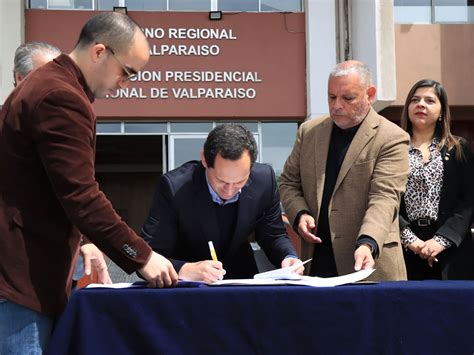 Gobierno Regional De Valpara So Firma Convenio De Colaboraci N Con